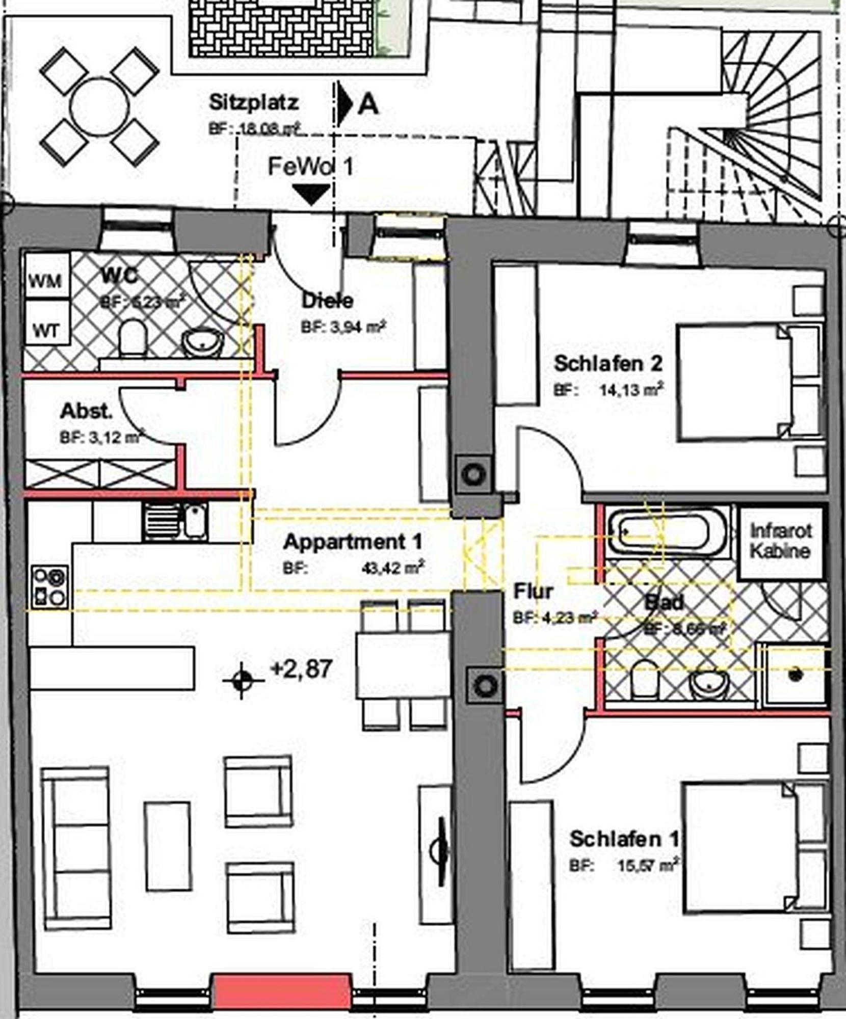 Im Kimmelreich Apartment Irsch